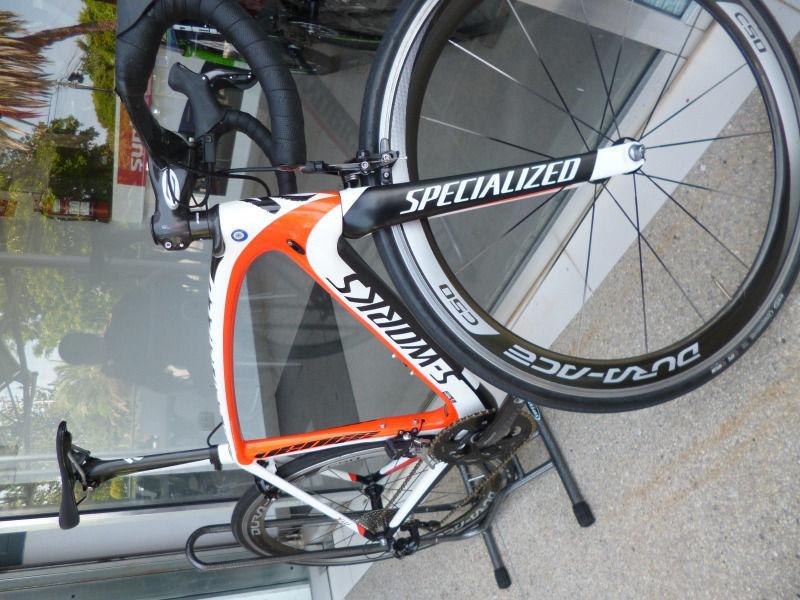 Specialized S works Venge 54, Di2, Dura Ace Carbon Wheelset, Worldwide shipping