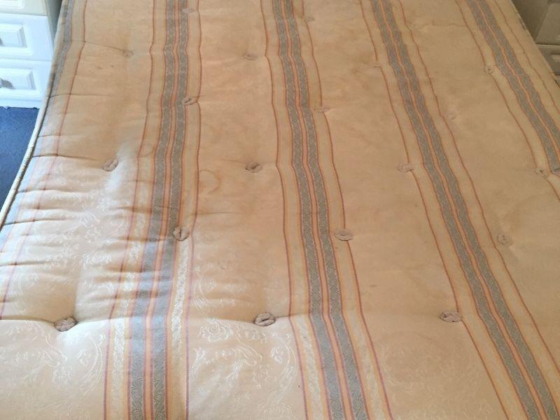 Double Mattress & Base - great condition