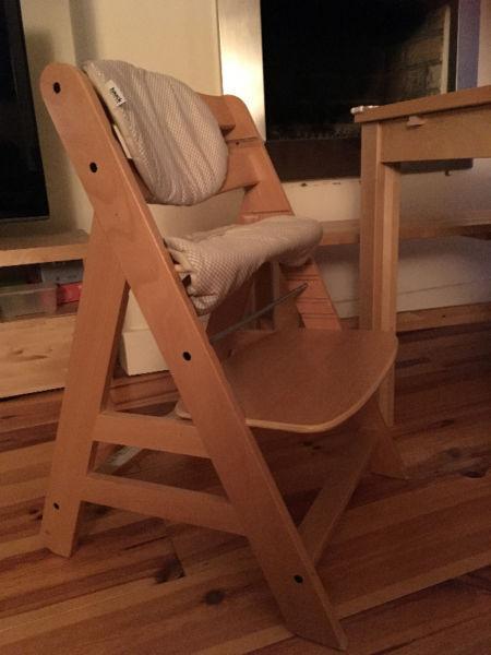 Hauk Wood Highchair