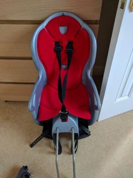 Hamax Child Seat for bike - Grey and Red