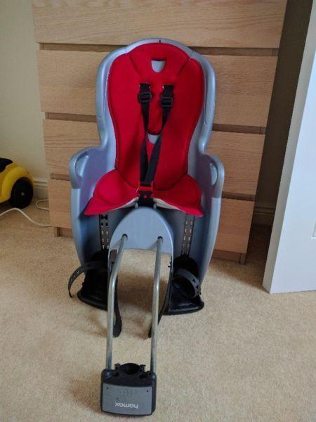 Hamax Child Seat for bike - Grey and Red