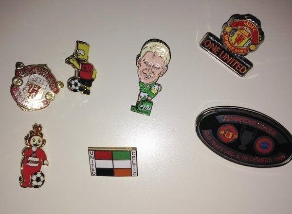 Manchester United Pin Badges