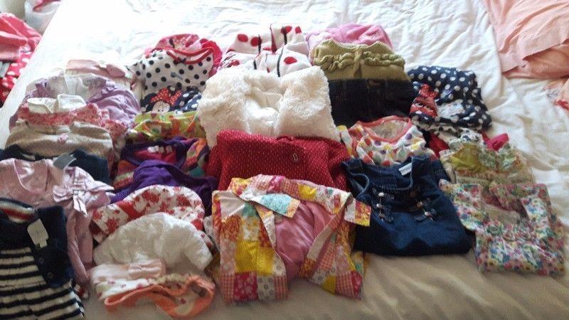 Bag girls clothes 1-2yrs