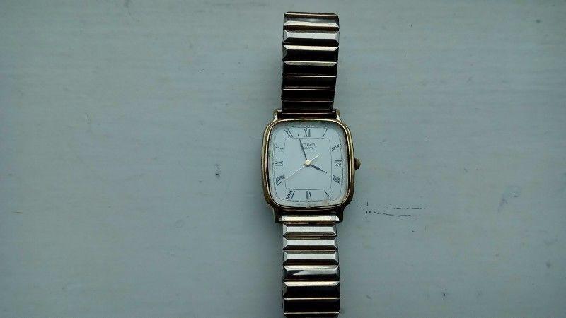Vintage Seiko Quartz 6532 Gents Wrist Watch