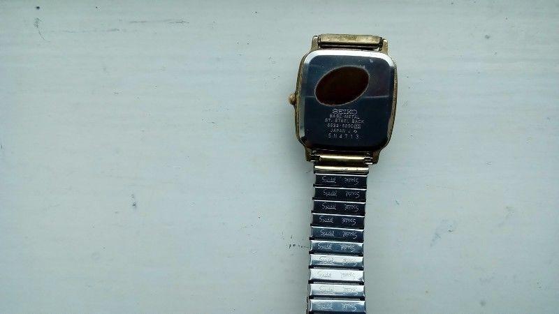 Vintage Seiko Quartz 6532 Gents Wrist Watch