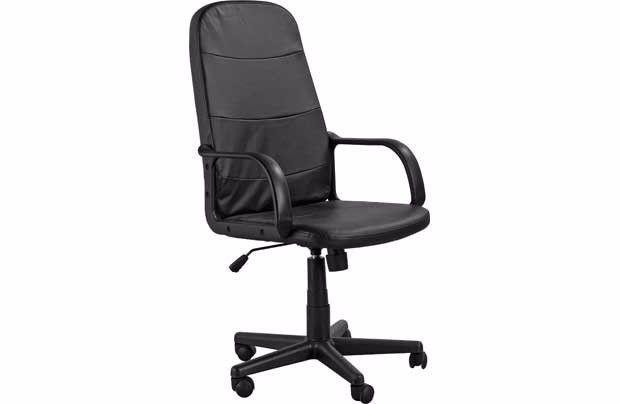 6months old excellent condition HOME Parker Gas Lift Manager's Office Chair - Black