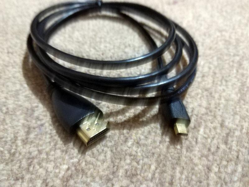 HDMI Mini to HDMI Male 1.8m Cable