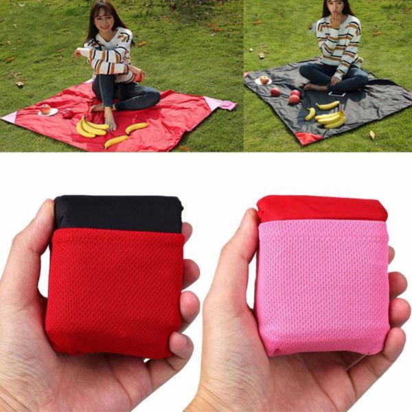 Honana HN pb007 folbable outdoor playmat travel pocket blanket lightweight portable beach picnic