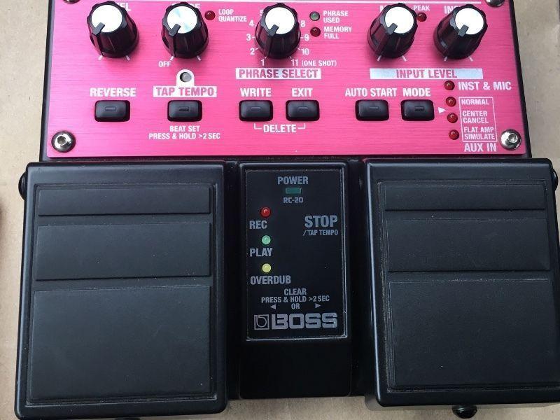 BOSS RC-2RC-20 Phrase Recorder Loop Station