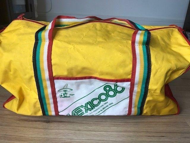 Official Sport Bag MEXICO 1986 WORLD CUP *COLLECTOR*