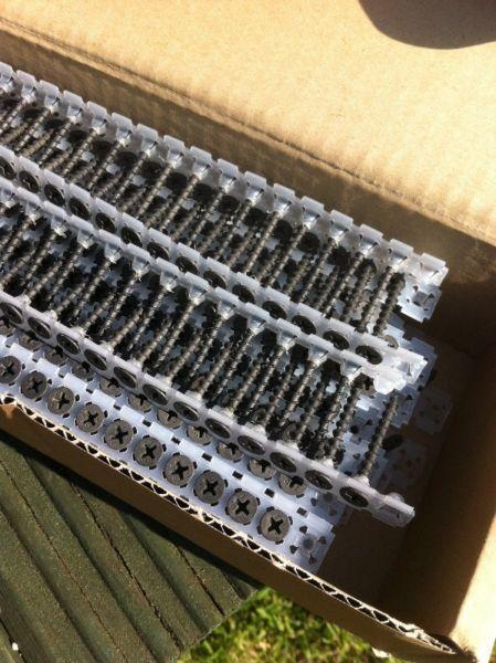 COLLATED DRYWALL SCREWS...1000 screws per box