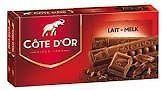 Belgian chocolate for sale in the belgian grocery