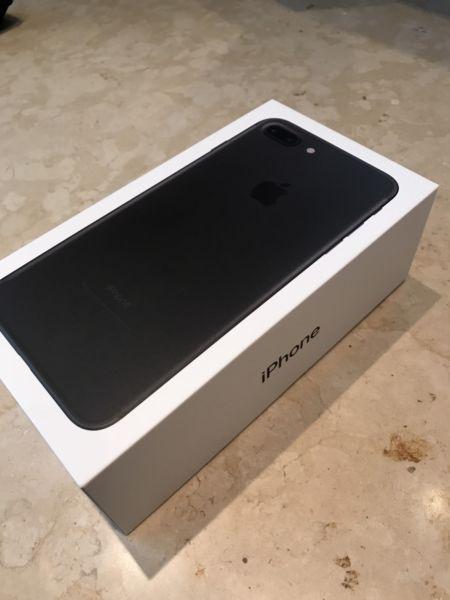 iPhone 7 plus 32gb matte black