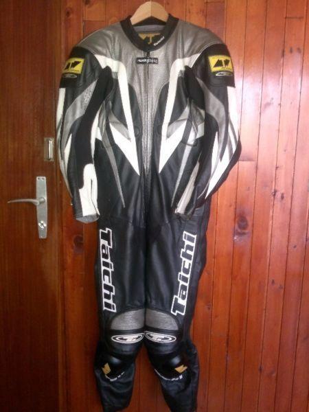 RS Taichi NXL 203 one piece leather racing suit
