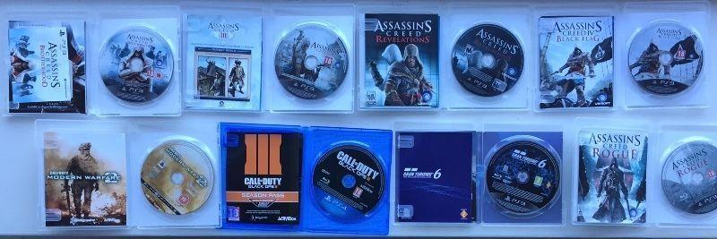 Selection of PS3 games available. Playstation 3