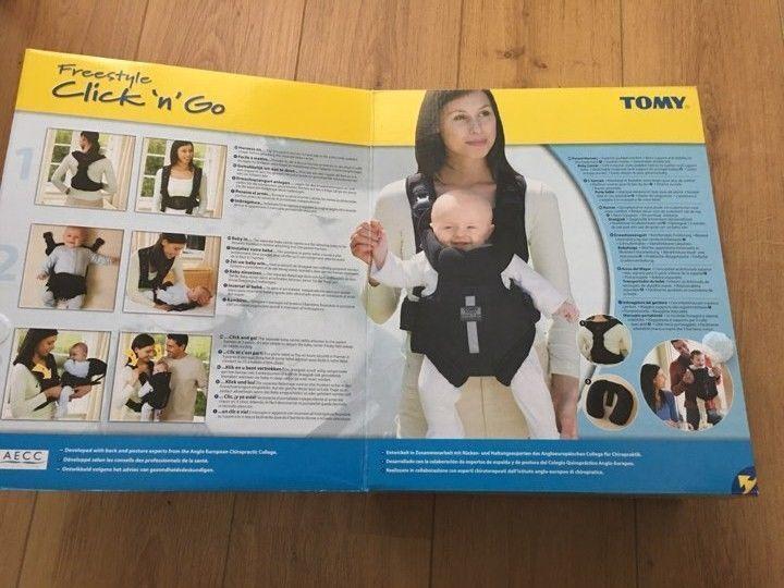 Tomy Freestyle Click n Go baby Carrier