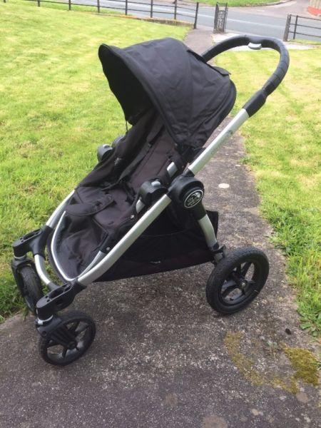 Baby jogger city select double pram/buggy