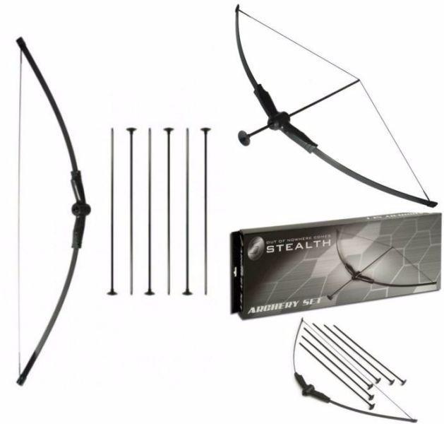 Stealth Archery Set with 6 safety Arrows by Petron
