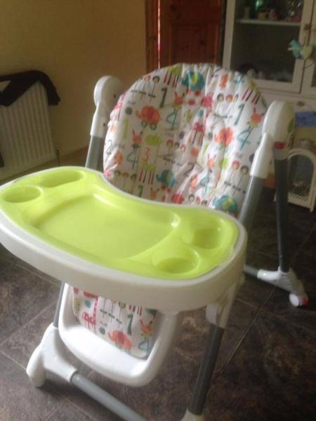 Baby High Chair/Fireguard/Baby Floor Seat