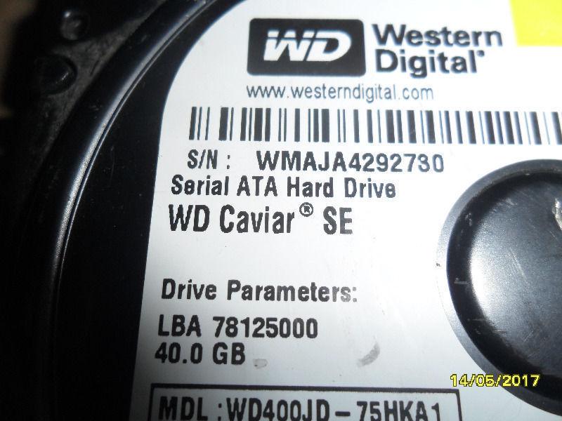 Western Digital 40 GB