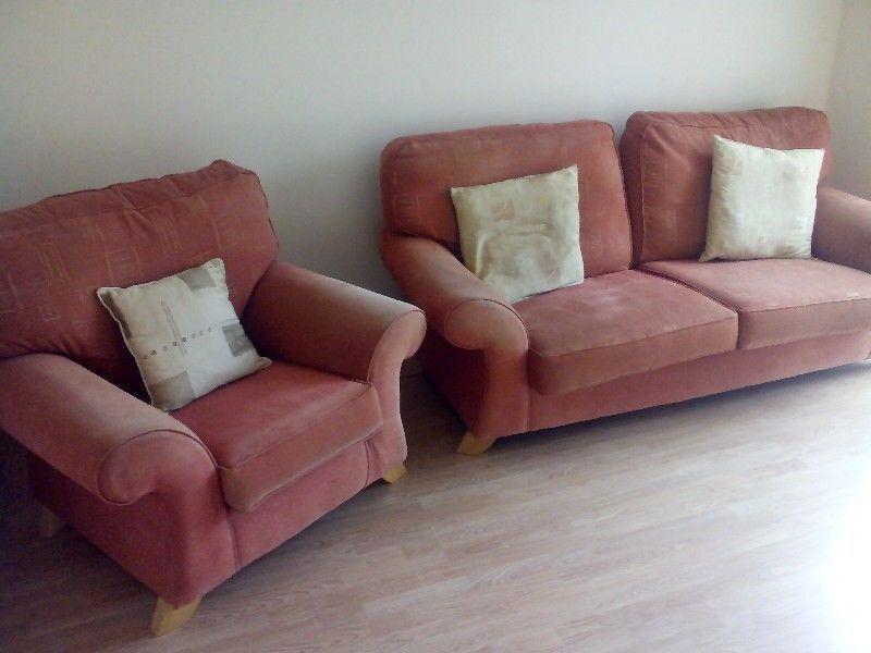 3 Seater Sofa and Armchair