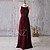 5 BRIDESMAIDS DRESSES - SIZE 12 BEAUTIFUL BURGUNDY WITH TAGS STILL ON - NEVER WORN