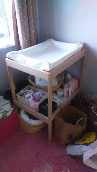 Baby Changing Table - Brand New