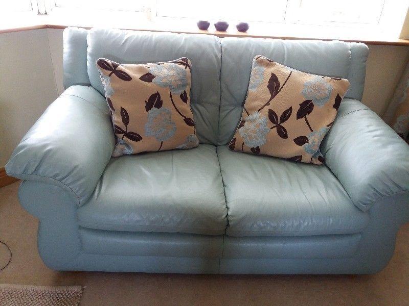 3-2-1 leather sofas and chair