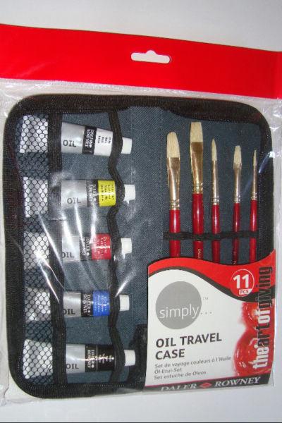 Brand New Daler Rowney Simply Oil Travel Case for Sale