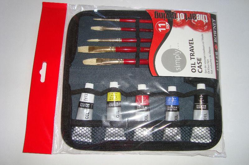 Brand New Daler Rowney Simply Oil Travel Case for Sale