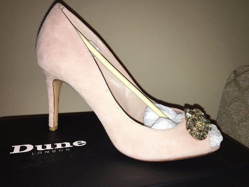 Dune Peep Toe Heels - Brand New Size 5