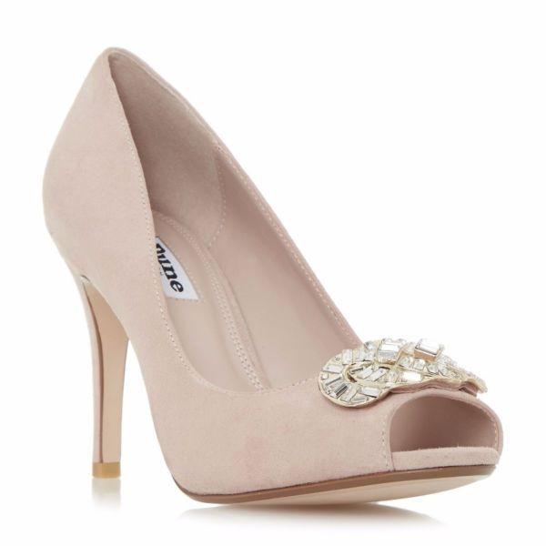 Dune Peep Toe Heels - Brand New Size 5