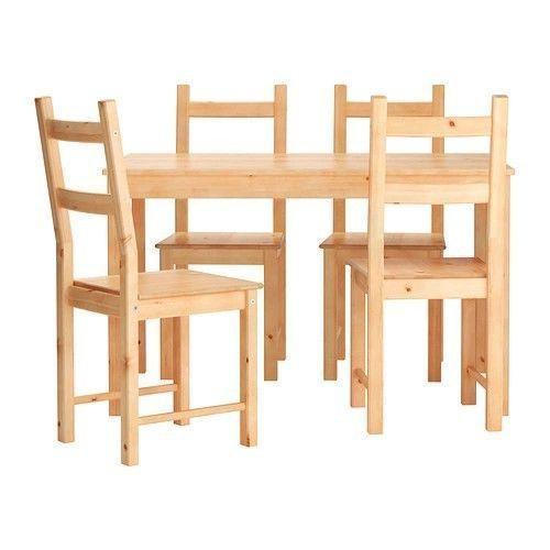 Pine Dining Table & 3 chairs