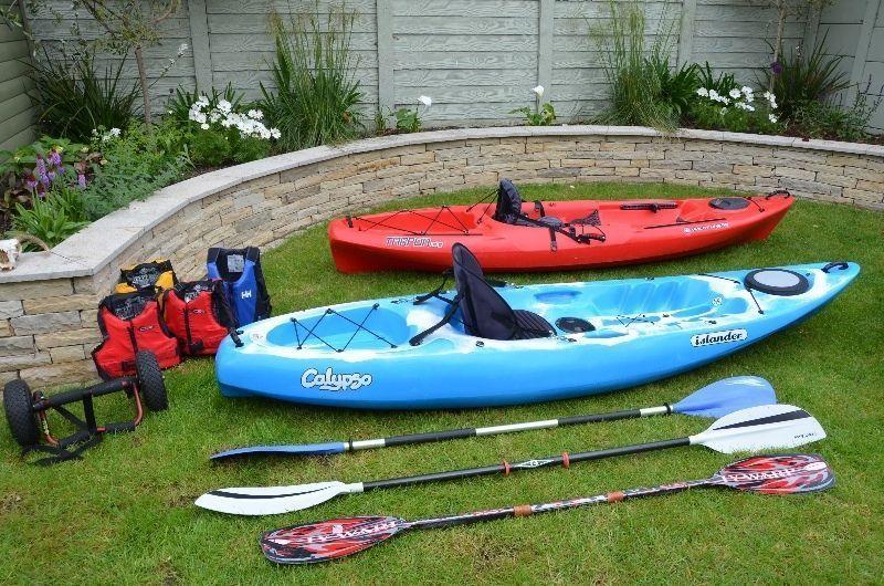 Kayaks and equipment for sale