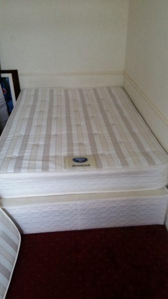 2 barely used Double Divan beds for sale - Ballinlough