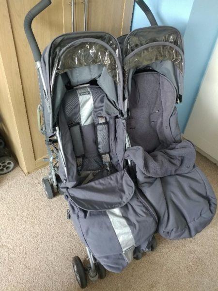 Double buggy (x3)/ car seats for sale / Baby Items