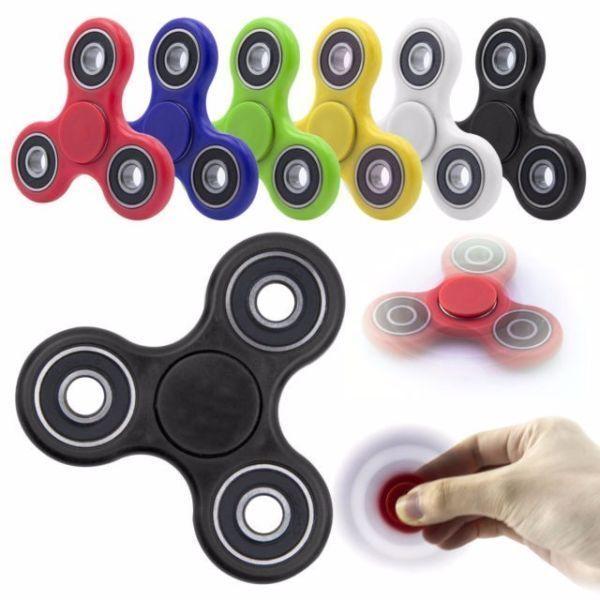 New Fast Fidget Spinner Red Blue White Green Black AAA Quality Stress Reducer Toy Spinner Post Also