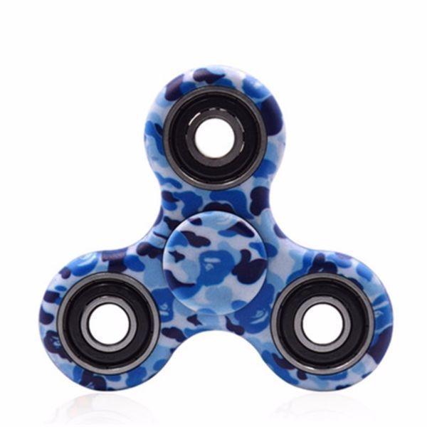 New Perfect Printer Camouflage Fidget Spinner Football Zebra Army Toy Tri Post & Wholesale Also