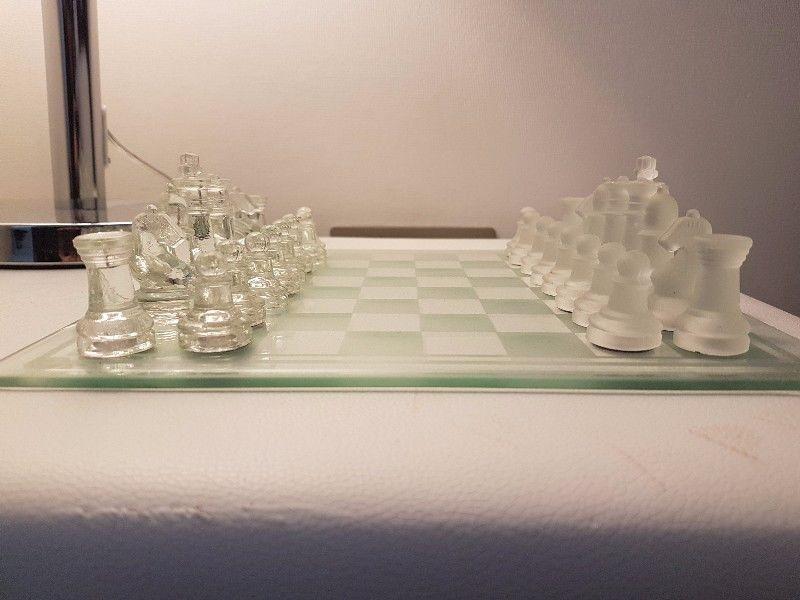 Glass Chess Board