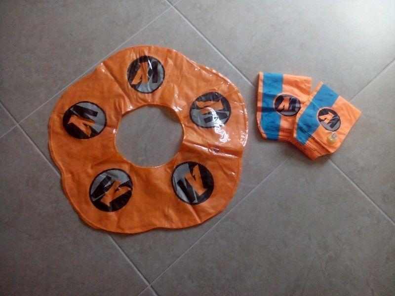 Child's Swimming Armbands and Swimming Ring