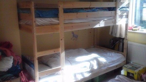 Bunk bed wooden