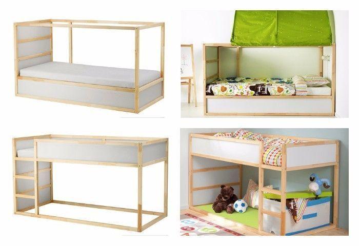 Ikea Kura bunk reversible Bed