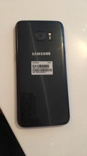 Black Samsung s7 edge