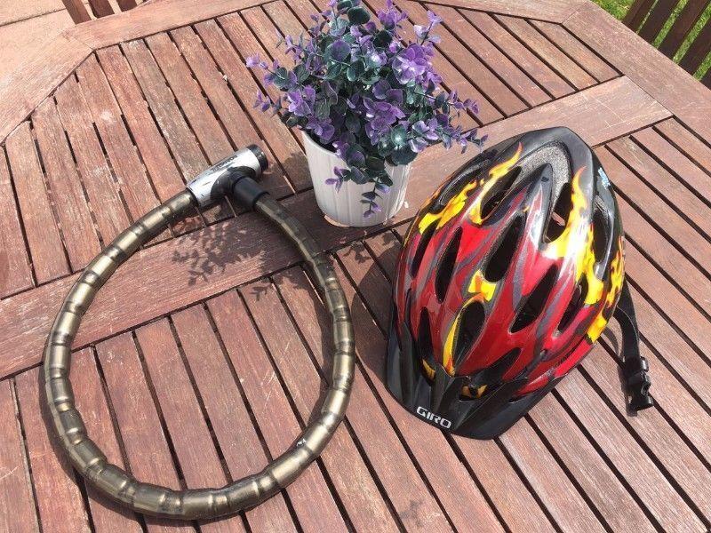 Raleigh Mens Bicycle + Lock + Helmet