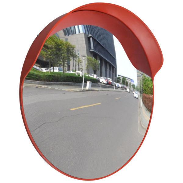 Convex Traffic Mirror PC Plastic Orange 60 cm Outdoor(SKU141681)