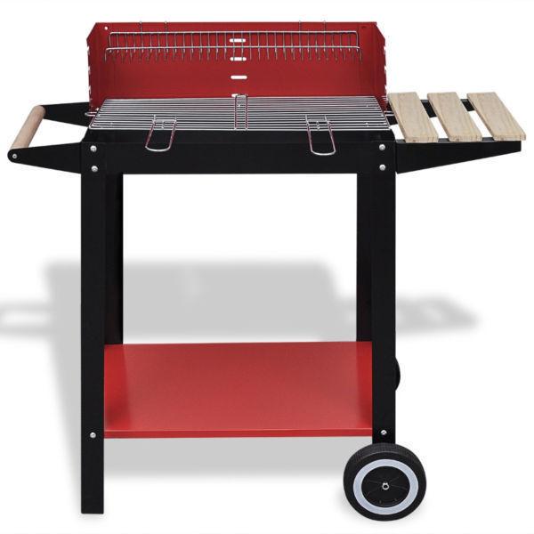 Outdoor Grills : Charcoal BBQ Stand with 2 Wheels(SKU41254)