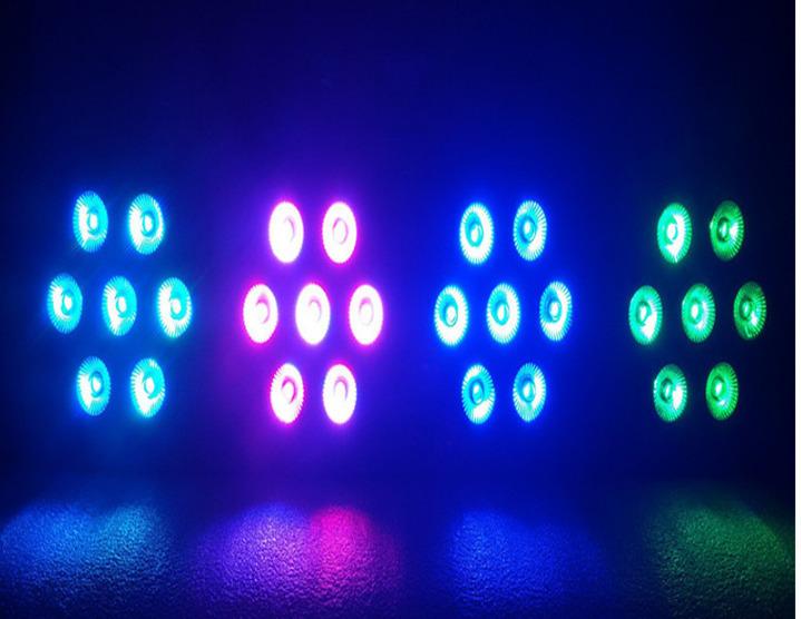 63W DJ LED Flat Par cans for party,gigs