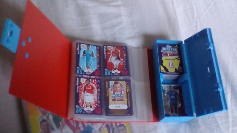 Match Attax Swap and Store Binder with many cards! Including Spanish Premier League Collection