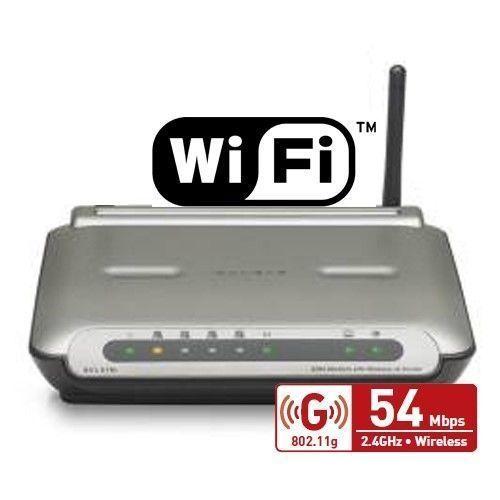 Belkin Wireless G ADSL 4-Port Modem Router (F5D7632-4)