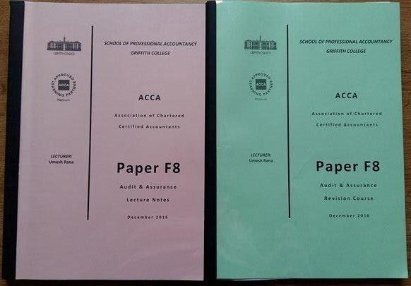 ACCA F8-Audit and Assurance
